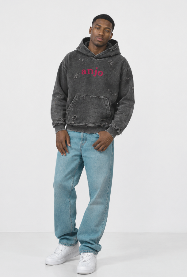 NOIR STATEMENT HOODIE