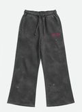 NOIR WIDE-LEG SWEATPANTS