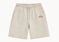 Creme Relaxed Shorts
