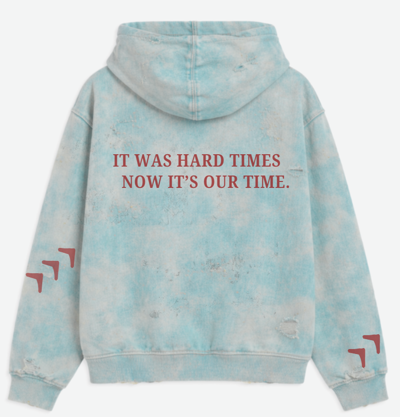 AZURE STATEMENT HOODIE
