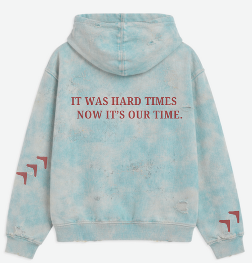 AZURE STATEMENT HOODIE